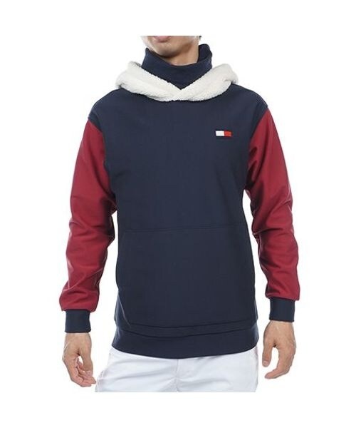   - 美品！トミーヒルフィガーゴルフ ジップアップ  スウェットパーカ ブルゾン 白M TOMMY HILFIGER - 美品！トミーヒルフィガーゴルフ ジップアップ