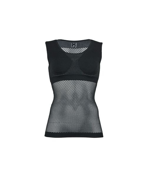 [}C]A_[EFA LD DRYNAMIC MESH TANK TOP/~[iMILLETj BLACK | NOIR