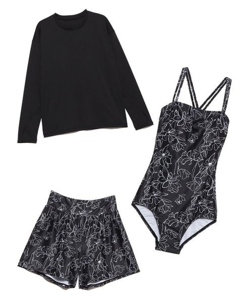 サニデイズトウキョウ（sanideiz TOKYO）/フィットネス PLAY with WATER 水着ビキニ3点セット LADIES フィットネス PLAY with WATER 水着ビキニ3点セット LADIES | サニ