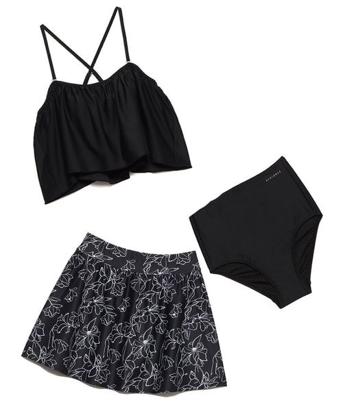 3点セット水着 フィットネス PLAY with WATER 水着ビキニ3点セット LADIES