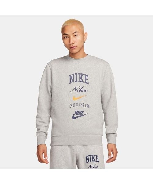スウェット・パーカー ナイキ クラブ BB スタック GX L／S