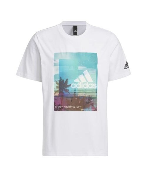 adidas Sportswear M PALM TREE 半袖 Tシャツ 送料込 Tシャツ M PALM TREE Tシャツ | アディダス(adidas) | マルイ