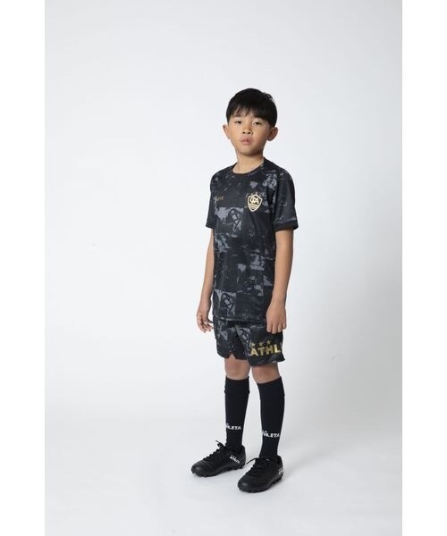 アスレタ 半袖プラクティスシャツ ブラック M FESTIVAL BRASIL 【公式