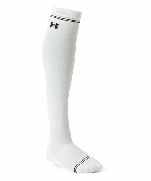 [}C]\bNX UA W OTC Line Golf Socks/A_[A[}[iUNDER ARMOUR j White ^ ^ Black