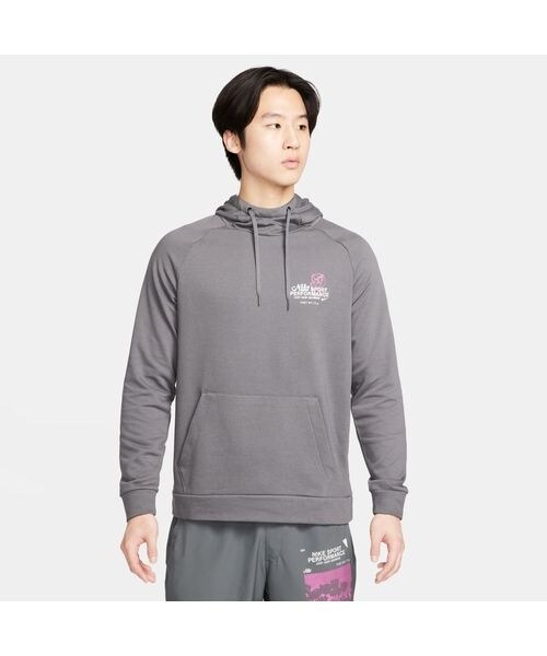 ナイキ NIKE ナイキ DF グラフィック プルオーバー L/S フーディ メンズ スウェット・パーカー ナイキ DF グラフィック プルオーバー L