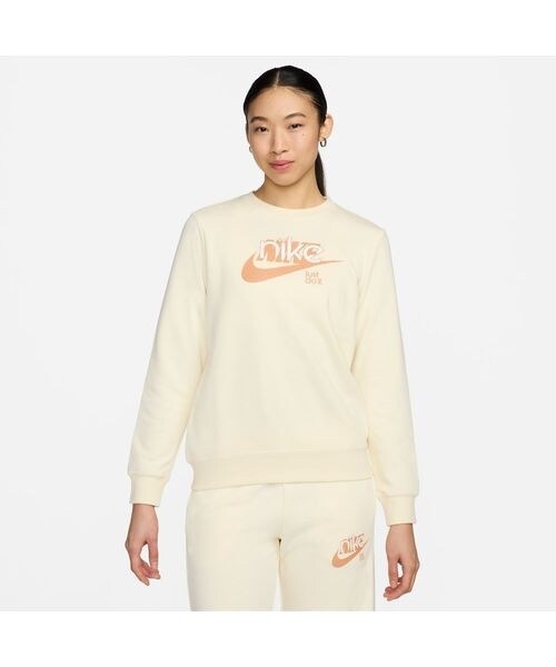 「NIKEアパレル」ナイキ WS NSW クラブフリースFTGX L/Sクルー レディース NIKE ナイキ レディース パーカー ウィメンズ NSW クラブ