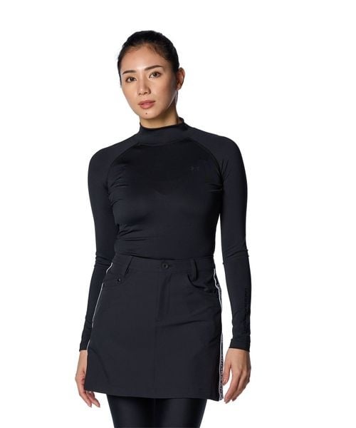 [}C]nClbN UA W HG Comp LS Mock/A_[A[}[iUNDER ARMOUR j Black ^ ^ Mod Gray
