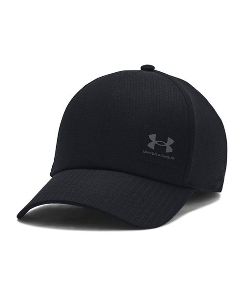 [}C]Lbv UA Iso-chill Armourvent Adjustable Cap/A_[A[}[iUNDER ARMOUR j Black ^ ^ Castleroc