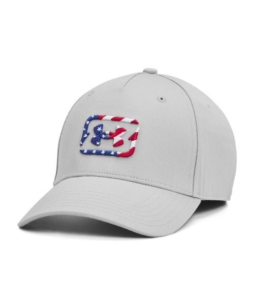 [}C]Lbv M Branded Snapback/A_[A[}[iUNDER ARMOUR j Mod Gray ^ ^ White