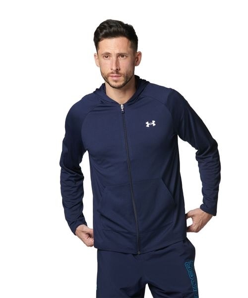[}C]TVc UA Tech FZ Hoodie/A_[A[}[iUNDER ARMOUR j Midnight Navy ^ ^