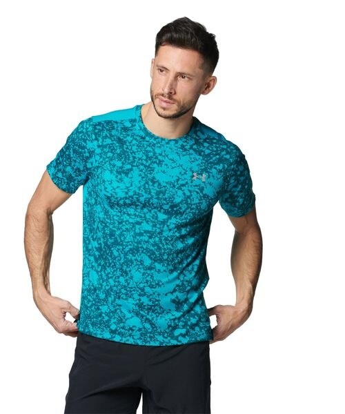 [}C]V[gX[uTVc UA SPEED STRIDE PRINTED SS/A_[A[}[iUNDER ARMOUR j Circuit Teal ^ ^