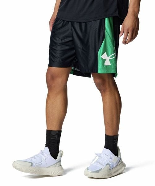 [}C]vNeBXV[c UA Baseline Money Shorts/A_[A[}[iUNDER ARMOUR j Black ^ Tidal Green
