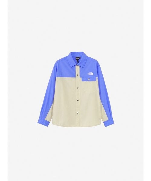 【新品】ロングスリーブヌプシシャツ（キッズ）　ノースフェイス 公式】ロングスリーブヌプシシャツ（キッズ）｜ザ・ノース