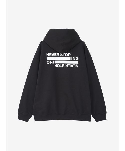 スウェット・パーカー NEVER STOP ING Hoodie (ネバーストップアイエヌジーフーデ