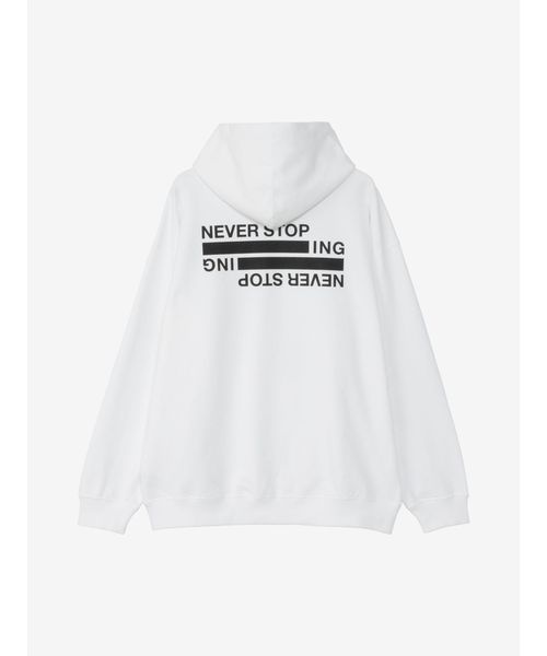 スウェット・パーカー NEVER STOP ING Hoodie (ネバーストップアイエヌジーフーデ