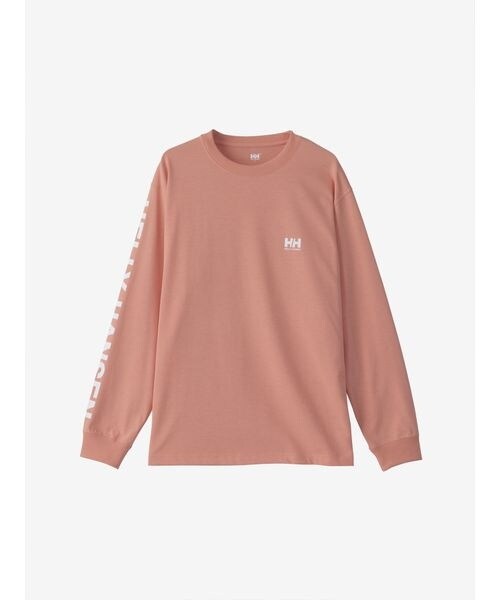ヘリーハンセンロングTシャツレディースM オレンジ