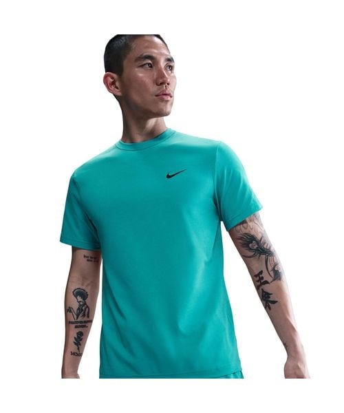 NIKE  フットボールTシャツ ナイキ アメリカンフットボール Tシャツ ブラック XL センター