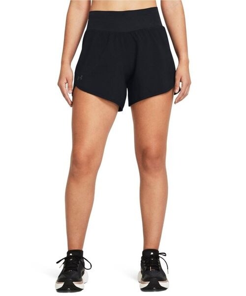 [}C]V[cEpc UA Fly By Elite 5'' Short/A_[A[}[iUNDER ARMOUR j Black ^ Black ^ Refl
