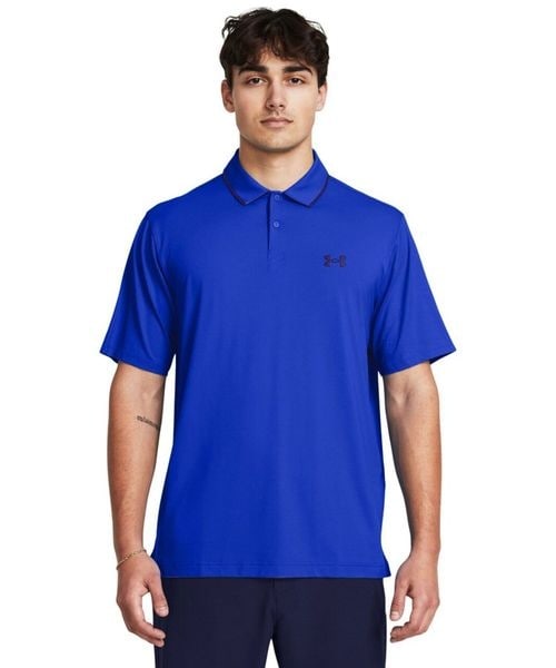 [}C]VcE|Vc UA Iso-Chill Polo/A_[A[}[iUNDER ARMOUR j Photon Blue ^ ^ Mid