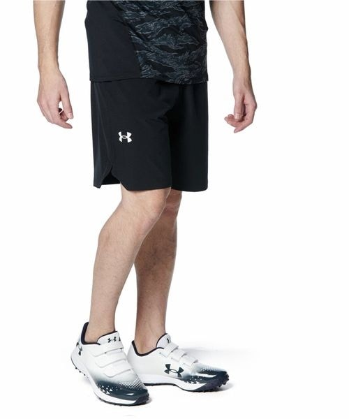 [}C]EChu[J[ UA Woven Shorts/A_[A[}[iUNDER ARMOUR j Black ^ ^ White