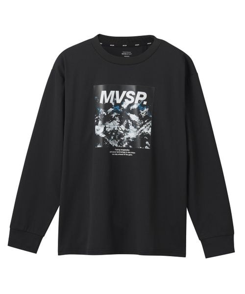 デサント★ エアシーマー ロングスリーブシャツ 長袖Tシャツ（ロンT） ドライメッシュ オーセンティックロゴ