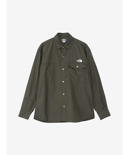 ﾄﾚｯｷﾝｸﾞ L/S Param Shirt（ロングスリーブパラムシャツ） | ザ・ノース・フェイス(THE NORTH FACE) |  マルイウェブチャネル