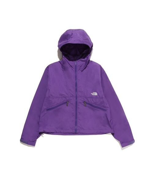 Women's L パープル系 The North Face ( ザ・ノースフェイス ) スペシャル コンパクト ジャケット Sp Compa ジャケット Short Compact Jacket (ショートコンパクト