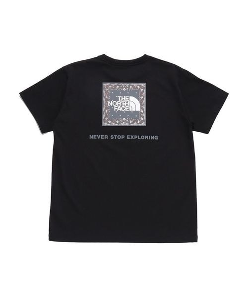 [}C]TVc S^S Bandana Square Logo Tee (V[gX[uo_iXNGA/UEm[XEtFCXiTHE NORTH FACEj K