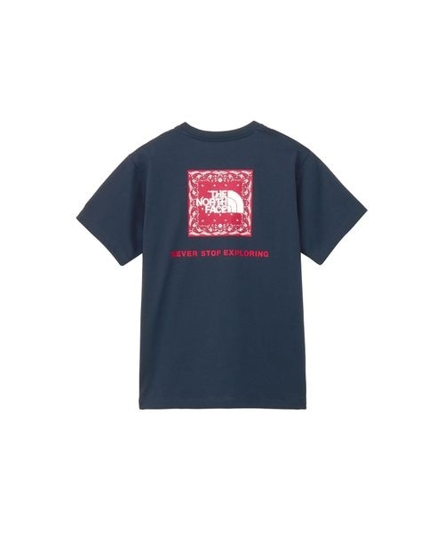 [}C]TVc S^S Bandana Square Logo Tee (V[gX[uo_iXNGA/UEm[XEtFCXiTHE NORTH FACEj UN
