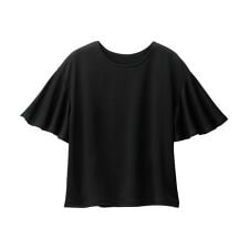 ｼｰｽﾞﾝｽﾎﾟｰﾂ PLWAQAシャネツフレアスリーブレデBK M