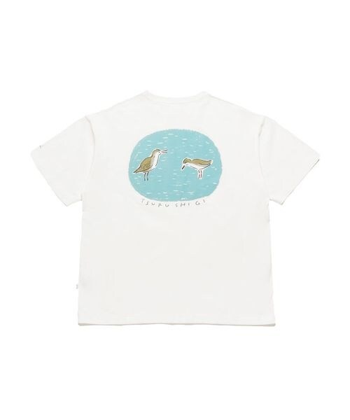 [}C]TVc CREW NECK S^S TSHIRT/̑̃uhiotherj WHT