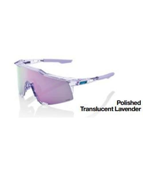 新品 100% ヒャクパーセントSpeedcraft ラベンダー サングラス SPEEDCRAFT® - Tokyo Night - Purple Multilayer Mirror Lens – 100%