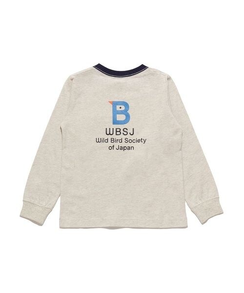 [}C]TVciTj CREW NECK POKET L^S TSHIRT/̑̃uhiotherj MKGRY