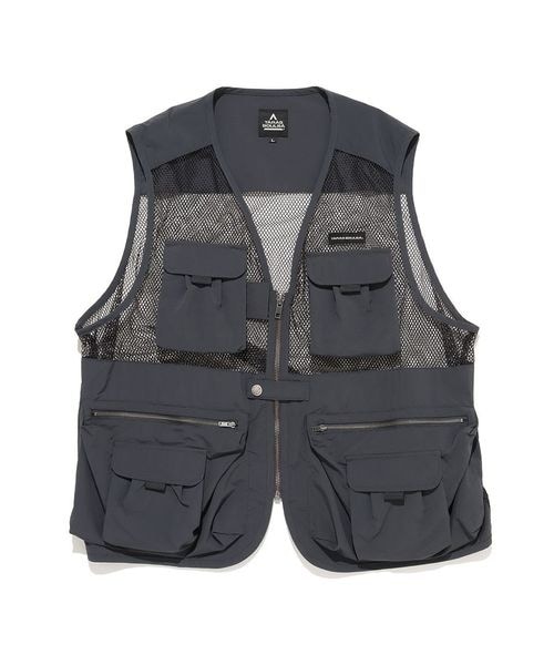レイチョウルイラボ　メッシュ　ベスト O -(レイチョウルイラボ)SLEEPY VEST (O-W-19) | O