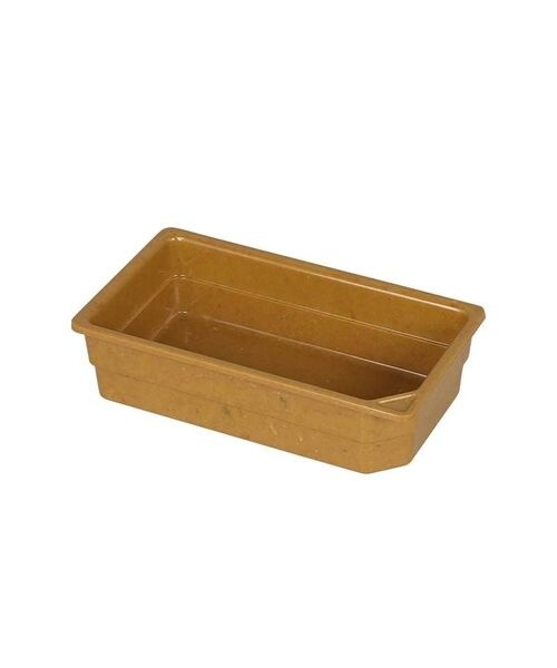 [EL[ȆObY MELAMINE MESS BOWL BROWN D