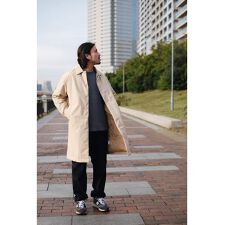 メンズ GORE TEX 2L ステンカラーコート