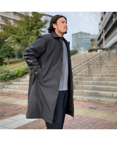 +phenix / GORE-TEX 中綿ステンカラーコート ネイビー Sサイズ phenix / GORE-TEX 中綿ステンカラーコート ネイビー Sサイズ Phenix