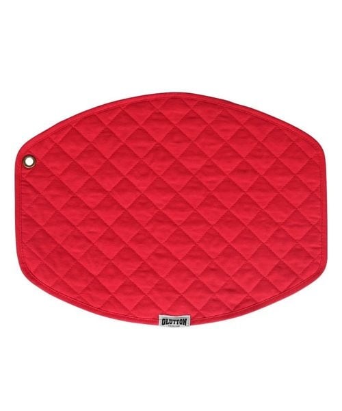 [EL[ȆObY GLUTTON PLACE MAT RED D