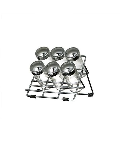 [EL[ȆObY 6 BOTTLES SPICE RACK D