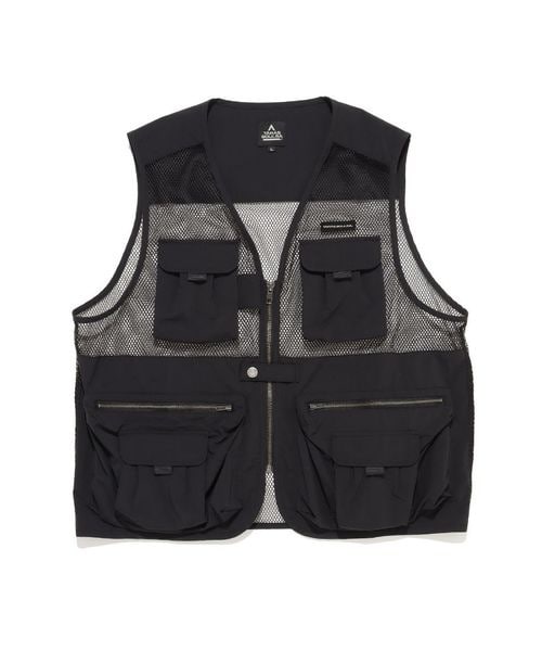 レイチョウルイラボ　メッシュ　ベスト O-【レイチョウルイラボ】sleepy vest 
