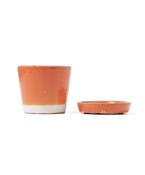 [EL[ȆObY COLOR GLAZED POT ORANGE (J[ O[Yh D