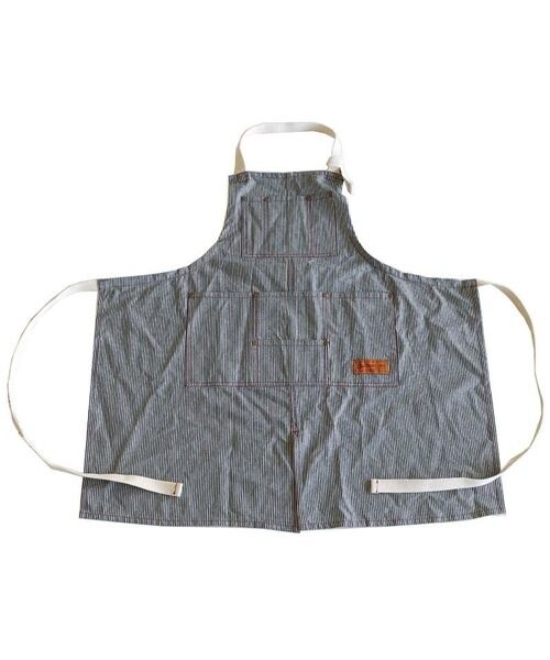 [EL[ȆObY MW WORK APRON HICKORY STRIPE D