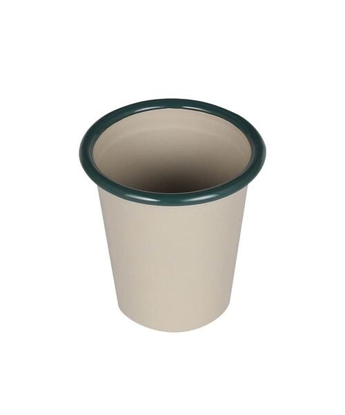 食器アクセサリー ENAMELED TUMBLER BEIGE/GREEN .