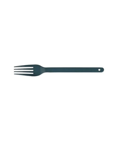 HANZT[ ENAMEL DESSERT FORK GREEN D