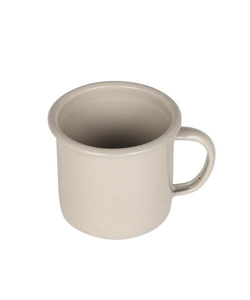 食器アクセサリー ENAMELED MUG BEIGE .