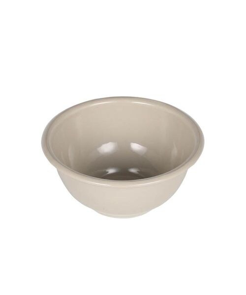 HANZT[ ENAMELED BOWL BEIGE D