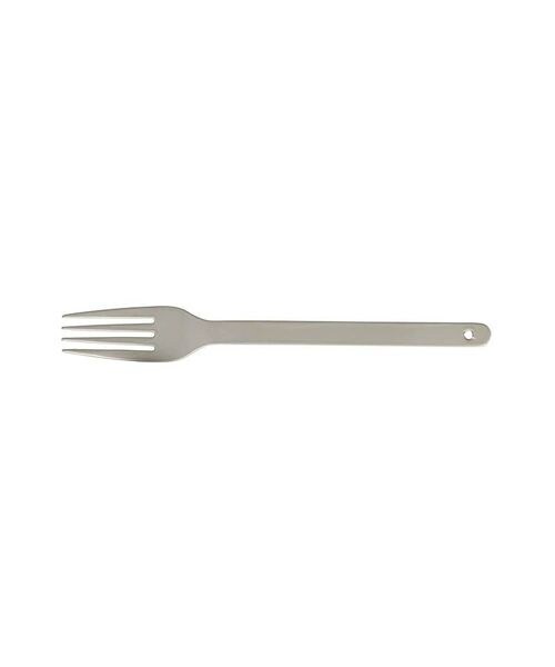 HANZT[ ENAMEL DESSERT FORK BEIGE D