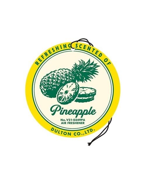 [EL[ȆObY AIR FRESHENER PINEAPPLE D