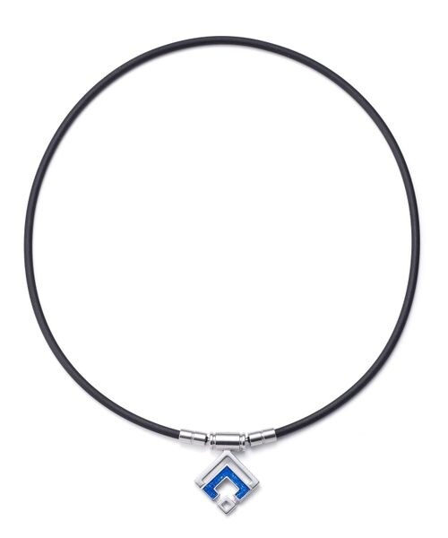 Colantotte ブラック/レッドラメ Lサイズ 47cm トップのみ Amazon | 正規品 コラントッテ TAO ネックレス AURA Lサイズ:約