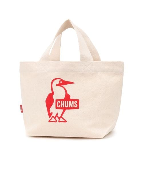 [�}���C]�g���b�L���O BOOBY MINI CANVAS TOTE (�u�[�r�[ �~�j �L�����o�X �g�[�g)/�`�����X�iCHUMS�j RED